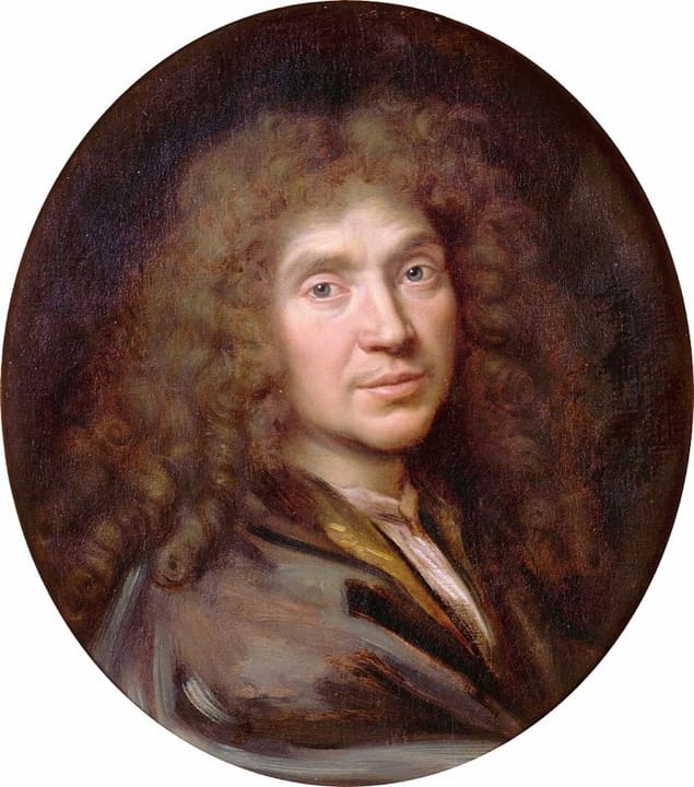 Portrait of Molière.