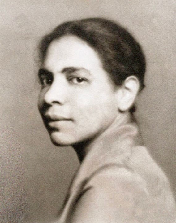 Posthumous or imagined likeness of Nella Larsen.
