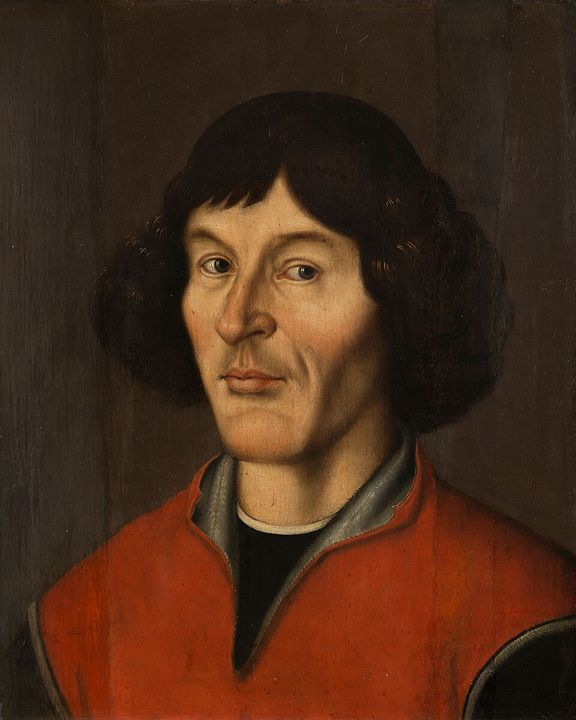 Portrait of Nicolaus Copernicus (circa 1580).