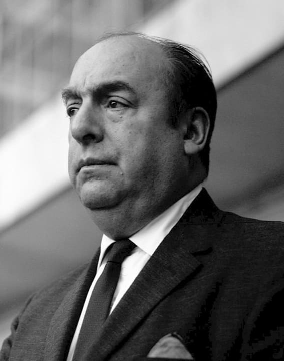 Portrait of Pablo Neruda.
