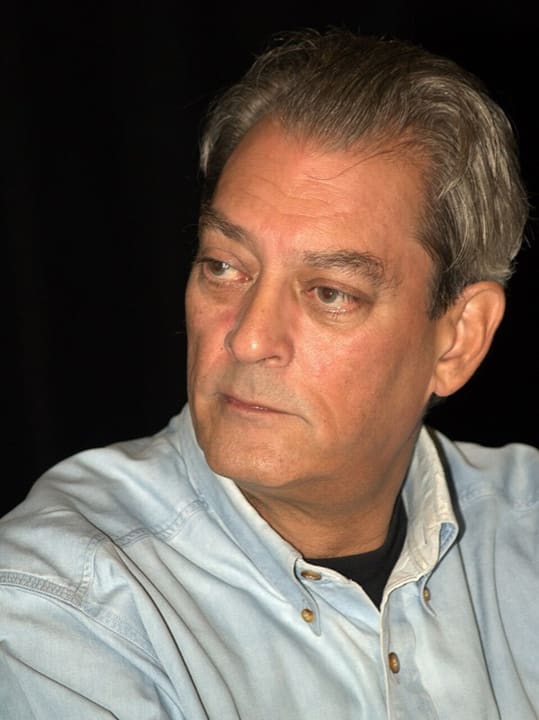 Portrait of Paul Auster.
