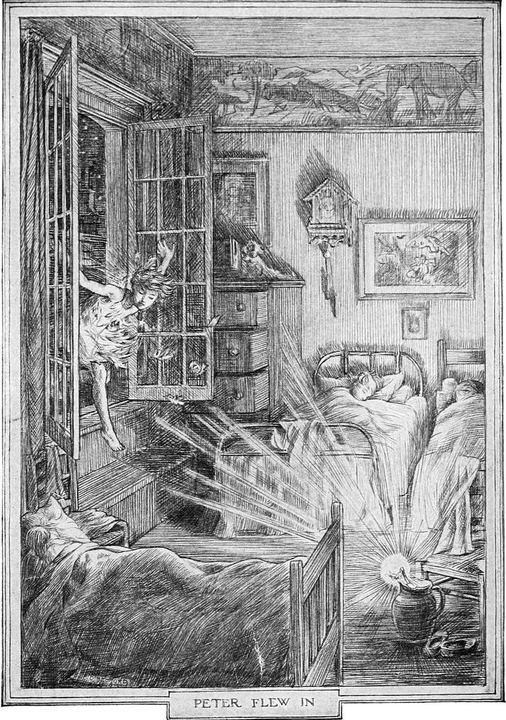 Peter and Wendy (1911), frontispiece (Peter Pan (Peter and Wendy))