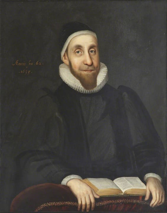 Portrait of Robert Burton.