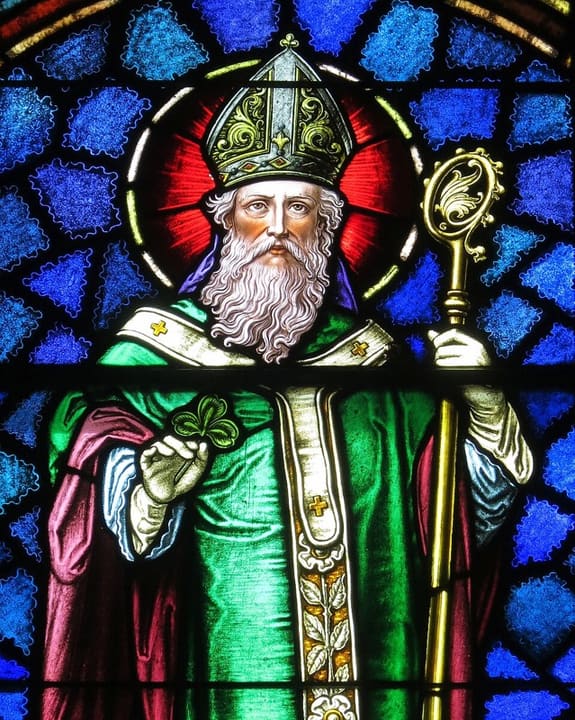 Posthumous or imagined likeness of Saint Patrick.