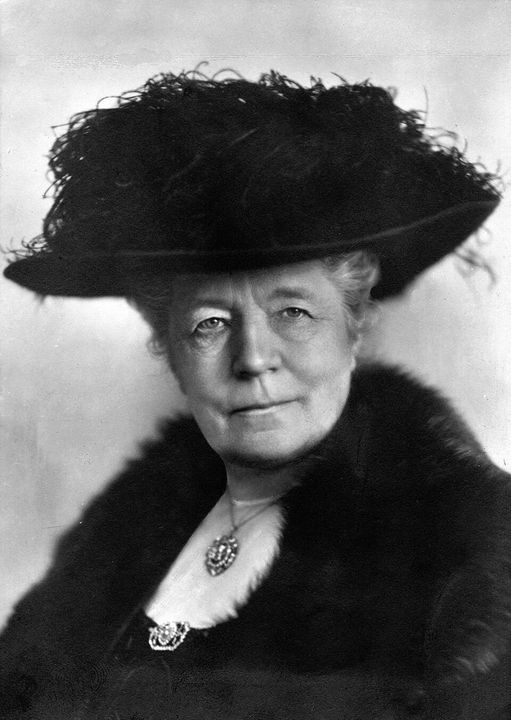 Portrait of Selma Lagerlöf.