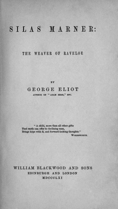 Silas Marner 1 (Silas Marner)