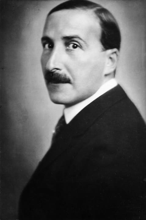 Portrait of Stefan Zweig.