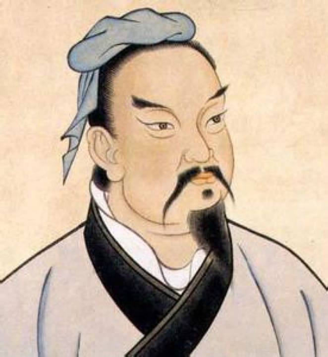 Posthumous or imagined likeness of Sun Tzu.