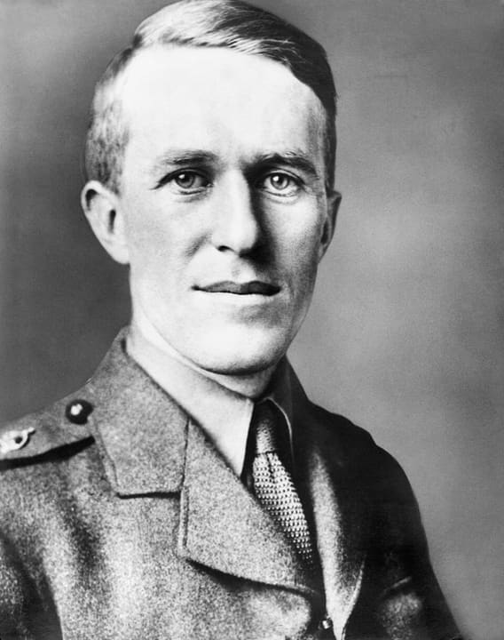 Portrait of T. E. Lawrence.