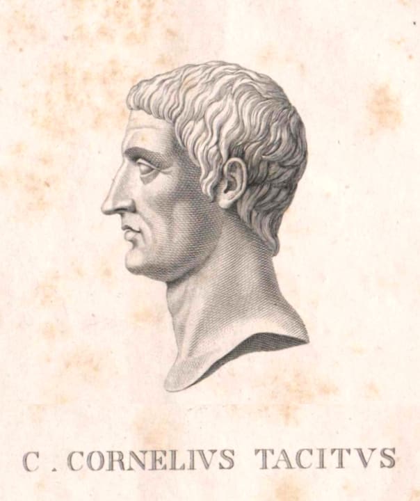 Posthumous or imagined likeness of Tacitus.