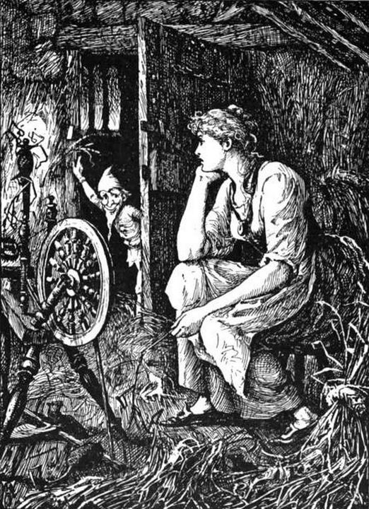 Rumpelstiltskin (The Blue Fairy Book)