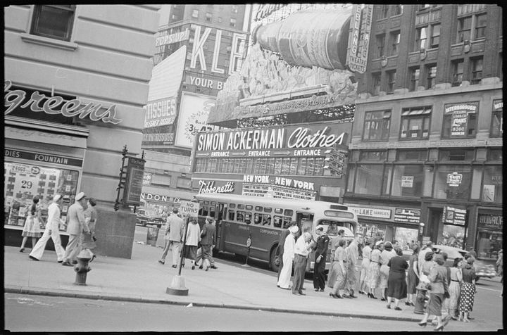 (Times Square street scene) (LOC) (The Cricket in Times Square)