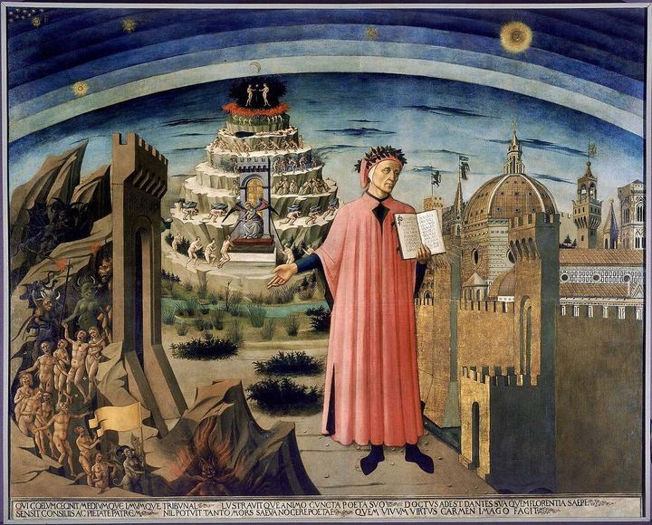 La Divina Commedia di Dante Dante Alighieri with Florence and the Realms of the Divine Comedy (Hell, Purgatory, Paradise) (The Divine Comedy)
