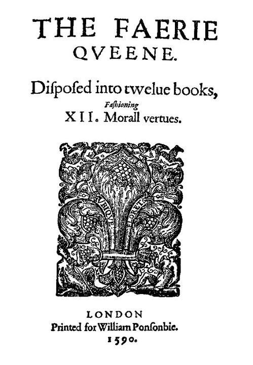 The Faerie Queene frontispiece (The Faerie Queene, Book I)