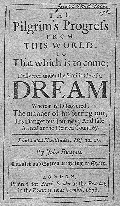 Pilgrim's Progress first edition 1678 (The Pilgrim's Progress)