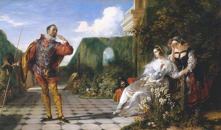 Scene from ‘Twelfth Night’ (‘Malvolio and the Countess’) (Twelfth Night)