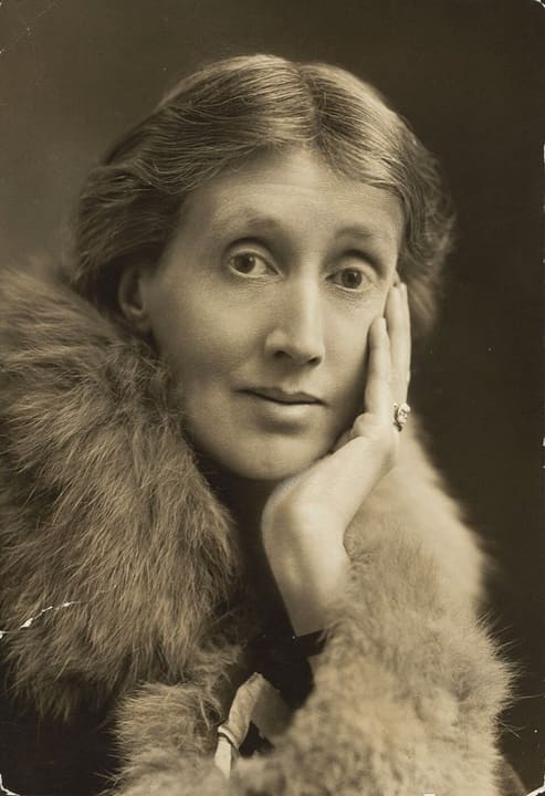Portrait of Virginia Woolf.
