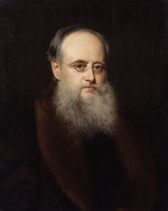 Portrait of Wilkie Collins.