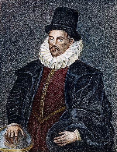 Portrait of William Gilbert (16th century).