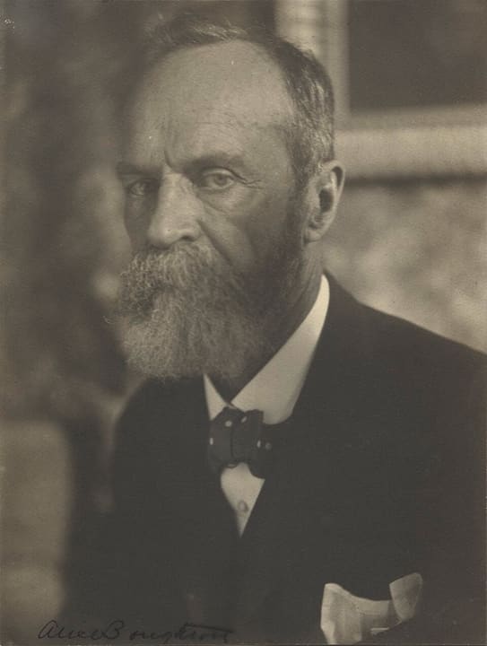 Portrait of William James.