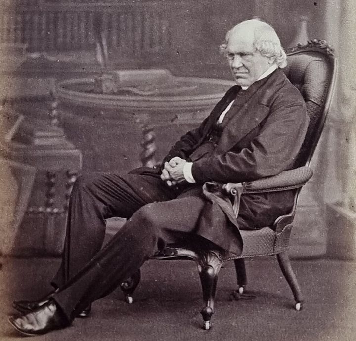 Portrait of William Whewell (circa 1863).