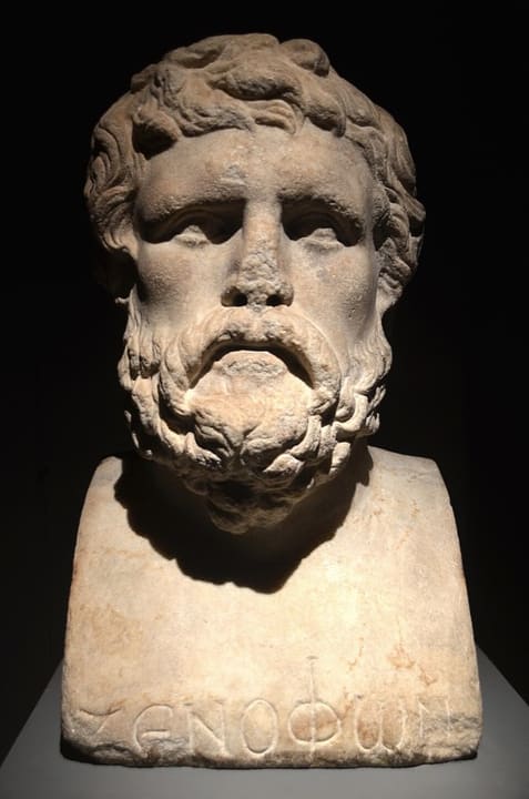 Posthumous or imagined likeness of Xenophon.