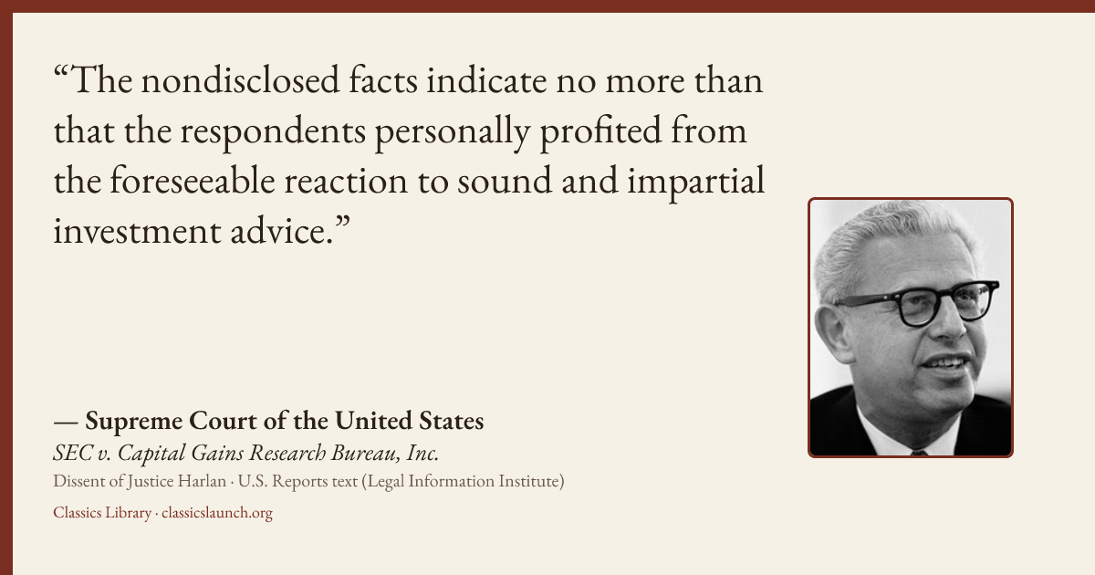 Quote card: The nondisclosed facts indicate no more than that the respondents personally pro