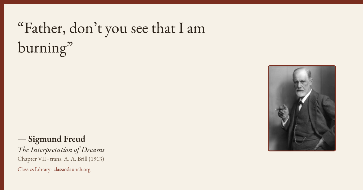 Quote card: Father, don’t you see that I am burning